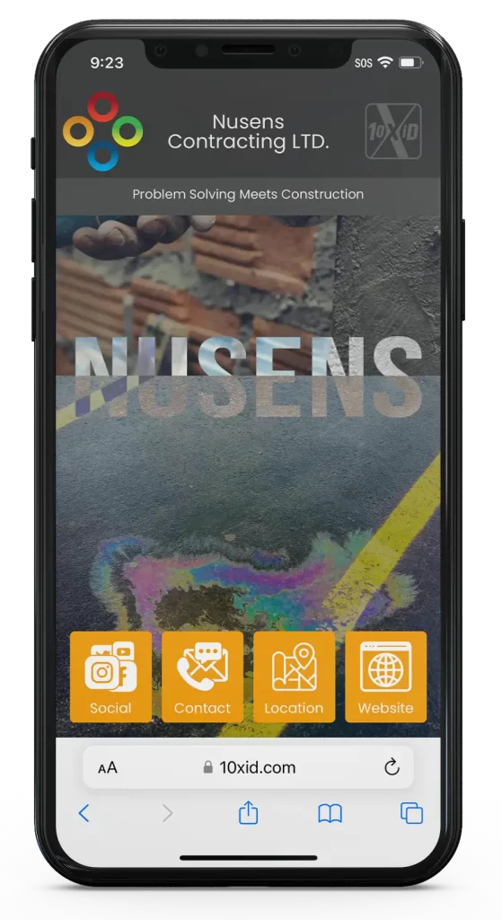 Nusens Contracting LTD - 10XiD